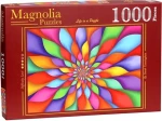 MAGNOLIA Puzzle Dúhové okvetné lístky