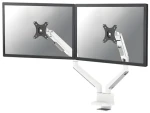 Neomounts TIS DS70-250WH2 biela / Stolový držiak pre 2 monitory / 17-32" / VESA 75x75-100x100 / nosnosť 9 kg (DS70-250WH2)