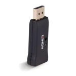 Lindy 32118 DisplayPort 1.4 EDID Emulator čierna / Adaptér / 7680x4320 / 32,4 Gbit/s / HDCP (32118)