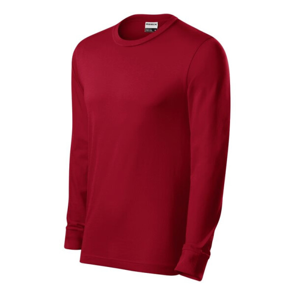 Unisex tričko Resist LS (marlborovo červená) L