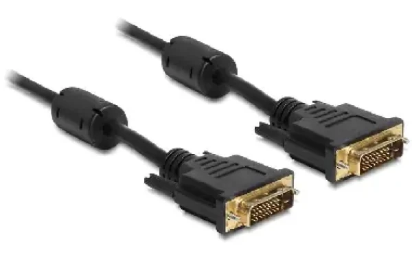 Delock pripojovací kábel DVI-D 24+1 samec - samec / 2 m (83190)