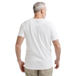 Bushman Pánske tričko Yatto, biele XXXXL