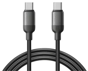 Joyroom S-A62 Lively Series USB-C (M) - USB-C (M) čierna / Nabíjací kábel / 60 W / 1,2 m