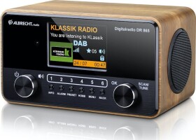 Albrecht Albrecht DR 865 Senior Digitalradio holz-schwarz