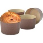 Dekorativné papierové košíčky na Panettone