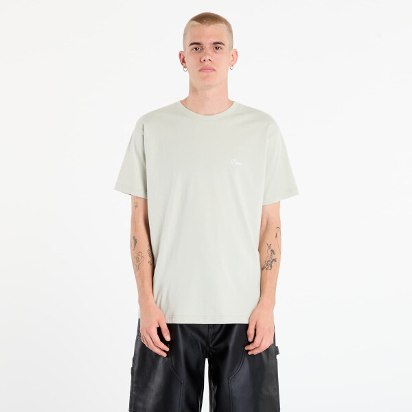Tričko DIME Cursive Small Logo T-Shirt UNISEX Charcoal Moss L