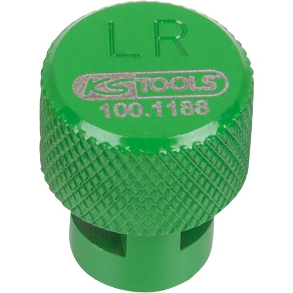 Odvzdušňovač pneumatík TPMS / TPMS, zelený, ľavý vzadu KS Tools 100.1188; 100.1188