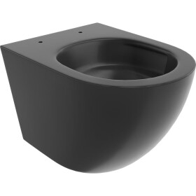 MEXEN - Lena Závesná WC misa Rimless Tornado, čierna mat 3322XX85T
