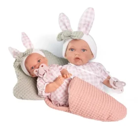 Antonio Juan 12442 PETIT - realistická bábika s mäkkým látkovým telom - 27 cm
