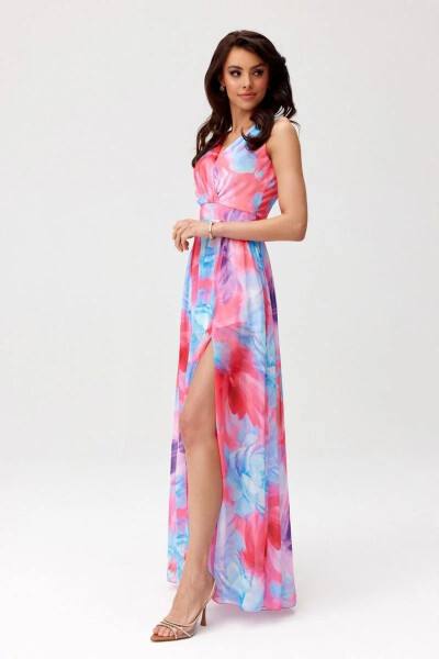 Dámske šaty SUK0477 53D /195907 Multicolor - Roco Fashion L-40 Mix barev