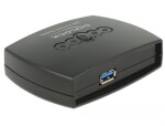 Delock Prepínač USB 3.0 4 – 1 čierna (87724)