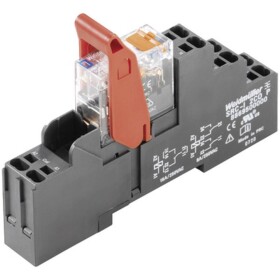 Weidmüller RCIKITP230VAC 2CO LD/PB reléový modul, 230 V/AC, 8 A, 2 prepínacie, 1 ks; 8897260000-1