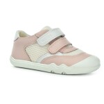 Geox Steppieup Lt Rose/White prvý barefoot topánky 25 EUR