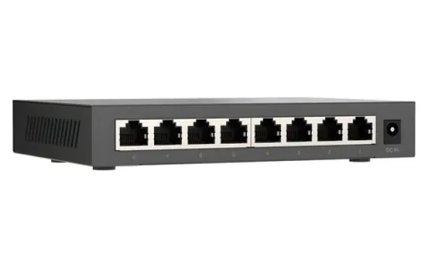 QNAP QSW-1108-8T-R2 / Switch / 8x RJ-45 2,5 GbE / Fanless / Neriadený (QSW-1108-8T-R2)