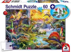 Schmidt Puzzle Dinosaury