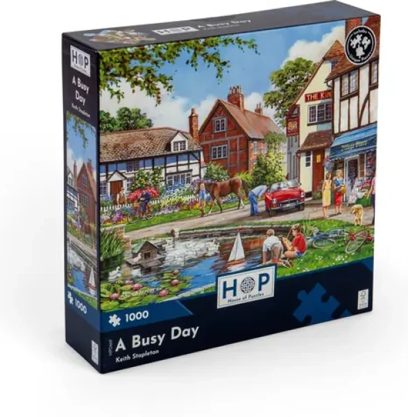 HOP Puzzle Rušný deň