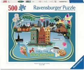 Ravensburger Puzzle Staré mesto, Štokholm