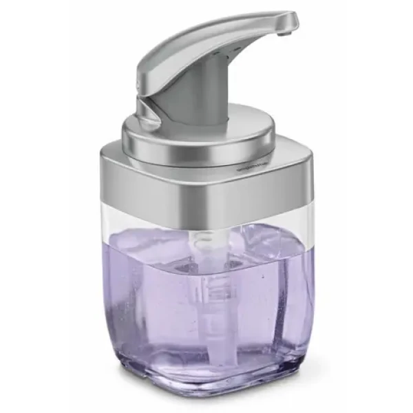 Simplehuman Dávkovač mydla nikel / 444 ml (838810024974)