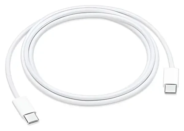 IPhone biela / Dátový kábel / USB-C na USB-C / PVC / OEM (57983130209)