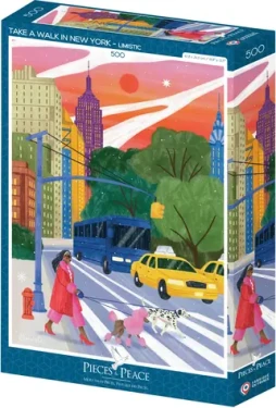 PIECES PEACE Puzzle Prejdi sa New Yorkom