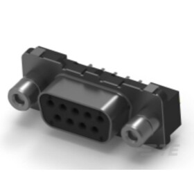 TE Connectivity TE AMP AMPLIMITE Straight Posted Metal Shell 3-338313-2 1 ks Tray; 3-338313-2