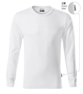 Resist LS Tričko unisex biele 00 (štítok značky) M