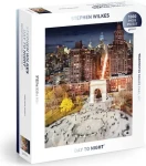 Galison Puzzle Washington Square Park vo dne v noci