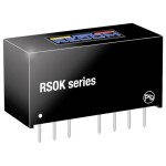 RECOM RSOK-2412SZ/H3/ADJ DC / DC menič napätia, DPS 24 V 12 V 0.167 A 1 W Počet výstupov: 1 x; RSOK-2412SZ/H3/ADJ