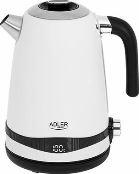 Adler AD 1295 biela / rýchlovarná kanvica / 2200 W / 1.7 L / teplota 40-100 °C (AD 1295w)