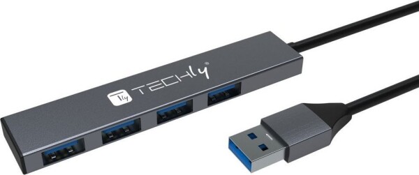 Techly Hub USB Techly 4-portowy USB3.2 Gen1