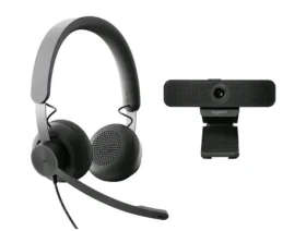 Logitech MSFT Zone Wired Teams s webkamerou C925e čierna / káblová sada pre osobnú obrazovú kooperáciu (991-000338)