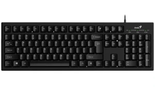 Genius Smart KB-100 čierna / Drôtová klávesnica / SmartGenius App / USB / CZ+SK layout (31300005403)