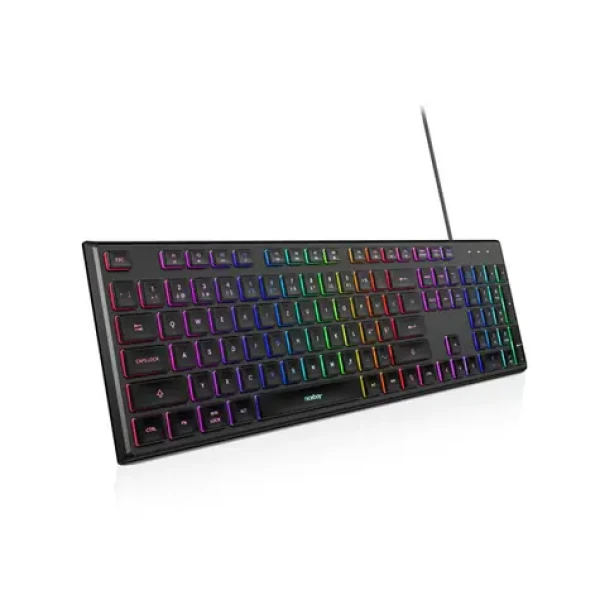 Niceboy K110 čierna / Herná klávesnica / RGB podsvietenie / USB-A / CZ layout (oryx-k-110)