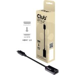 Club3D adaptér DisplayPort 1.4 na HDMI 2.0b HDR Active (CAC-1080)