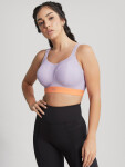 Športová podprsenka Non Wired Bra 7341B fialovo/orange - Panache 80H