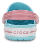 Šľapky Crocs Crocband Clog K - Ice Blue/white 30 EUR