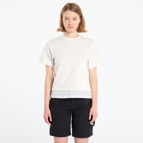 Tričko The North Face Fabric Mix Ss Tee - Ap White Dune L