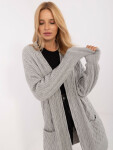 Kardigan AT SW model 20463763 szary - FPrice jedna velikost