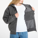 Mikina Carhartt WIP Hooded Vista Jacket Black Garment Dyed XXL