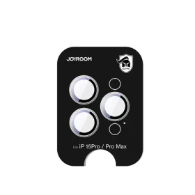Joyroom JR-MFY0254 Ochranné sklo pre fotoaparát pre Apple iPhone 15 Pro/15 Pro Max titánová (6956116730079)
