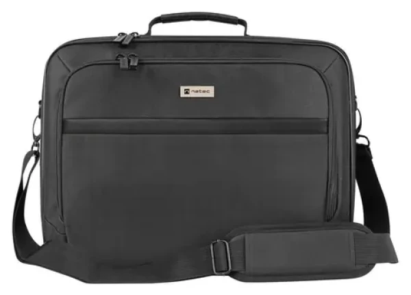 Natec BOXER LITE čierna / Taška na notebook / 15,6" / polyester / Anti-Shock System (NTO-2054)