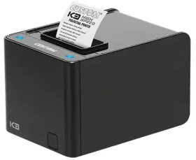 Custom K3 HS čierna / Termotlačiareň účteniek / 58 60 80mm / 203dpi / LAN / RS-232 / USB (911HM011100733)