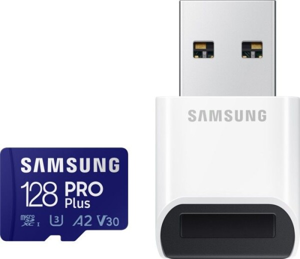 Samsung PRO Plus 2021 MicroSDXC 128 GB Class 10 UHS-I/U3 A2 V30 (MB-MD128KB/WW)