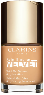 Clarins Matujúci make-up Skin Illusion Velvet Natura Matifying Hydrating Foundation) 30 ml