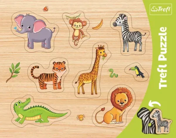 Trefl - Puzzle - Vkladačka: Safari