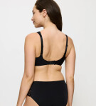 MODERN SOFT+COTTON - Minimalizačná podprsenka s čipkou Triumph BLACK 100C