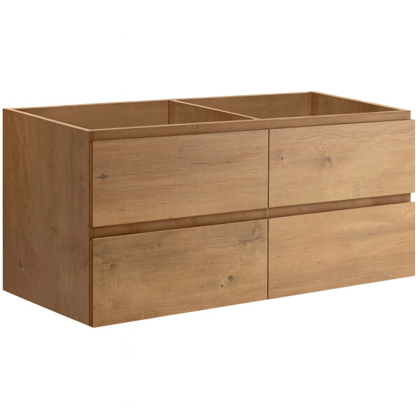 CERANO - Kúpeľňová skrinka pod umývadlo Carole - dub medový - 138x48x45 CER-8050BD80391