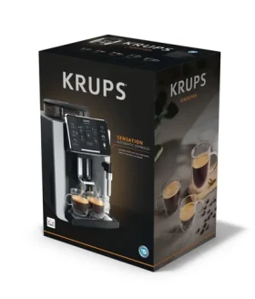 Krups EA 910 A Sensation C90 čierna / Automatický kávovar / 1450 W / dotykové ovládanie (EA910A)