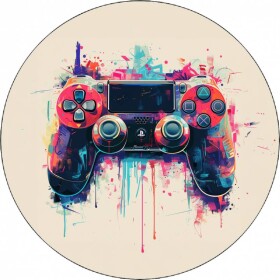 Jedlý papier ovládač Playstation - 02 19,5 cm - Pictu Hap - Pictu Hap