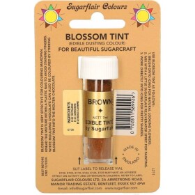 Jedlá prachová farba brown 7 ml - Sugarflair